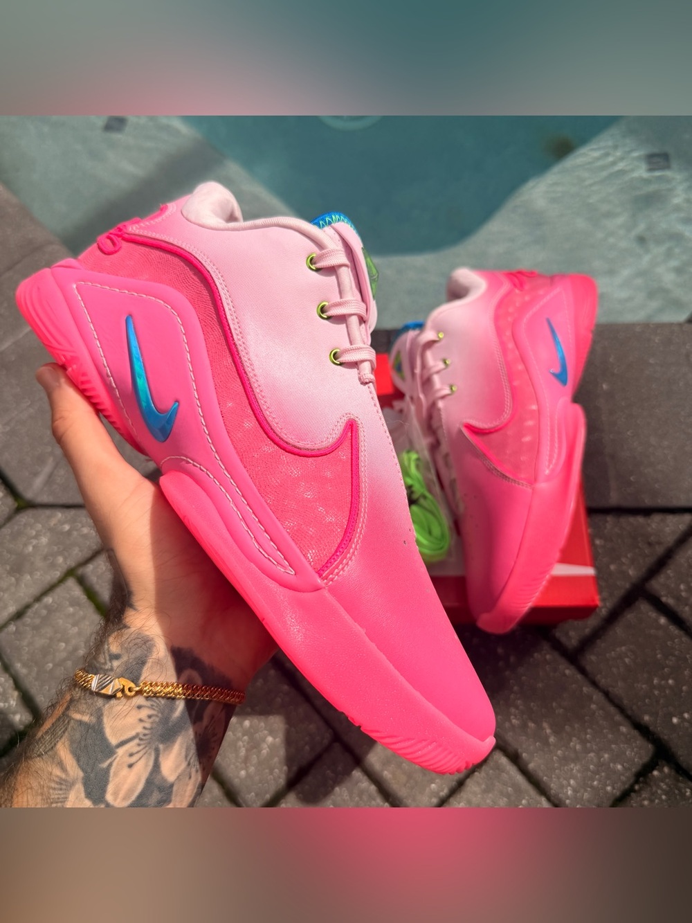 MENS SIZE 10 NIKE LEBRON 22 I PROMISE PINK FOAM HV8455-600 FAST SHIP
